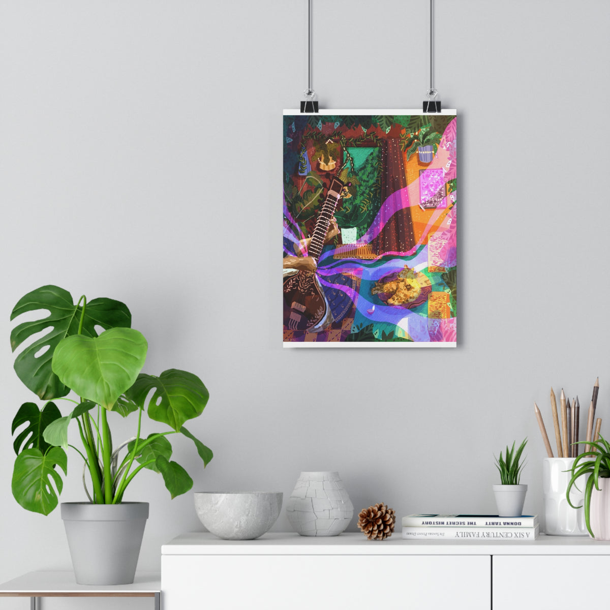 Indian Classical Music - Giclée Art Print