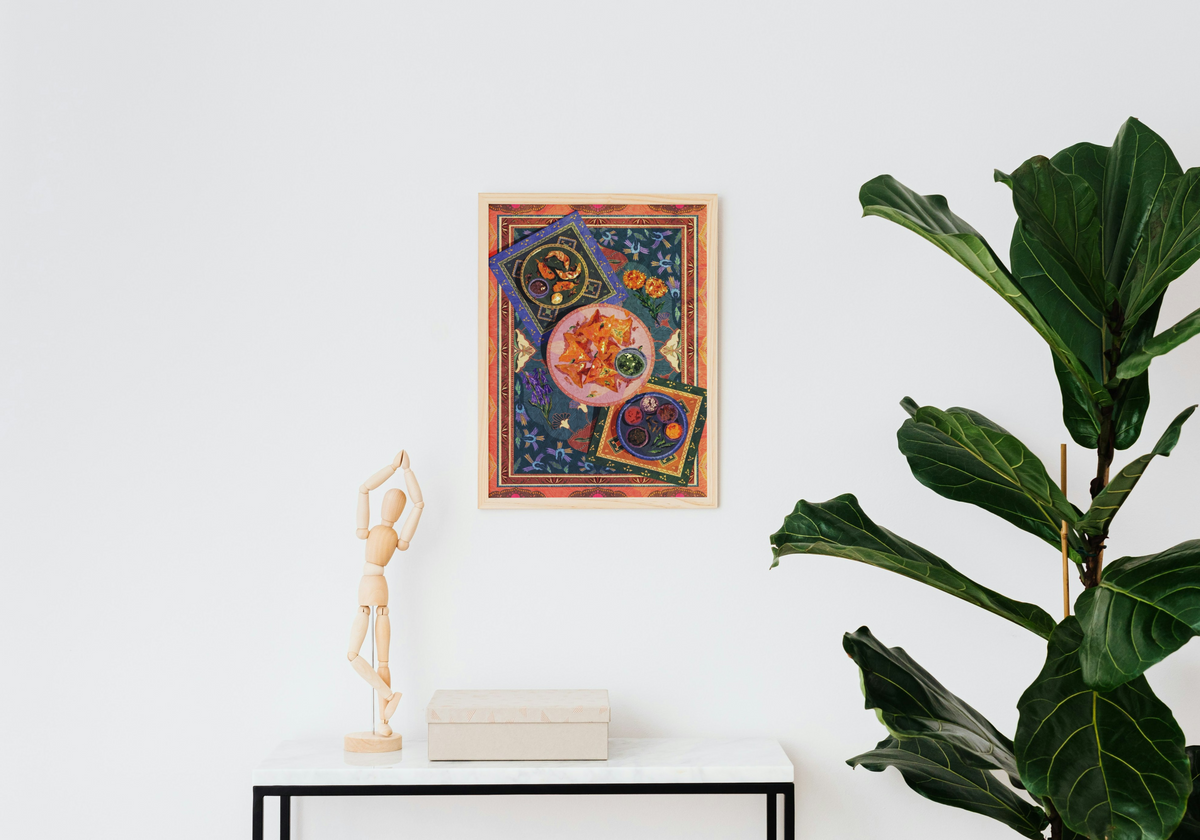 Samosa Stories - Giclée Art Print